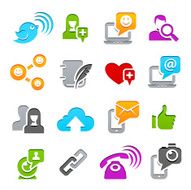 Social Communication Icon Series