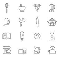 Icon Set Kitchen N4