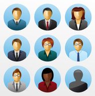 Business People Icon Set - Businesspeople