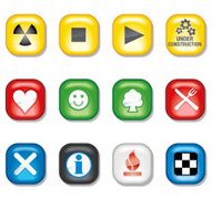 Square Buttons