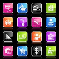 Ubergloss Icons - Financial &amp; Economic Crisis