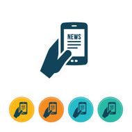 News on Smartphone Icon
