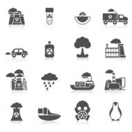 Pollution Icon Black