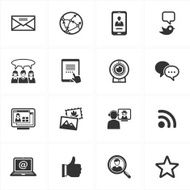 Social Media Icons - set 1 N2