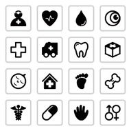 Medical Health Icons N2