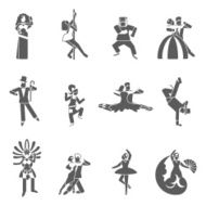Dance Icon Set