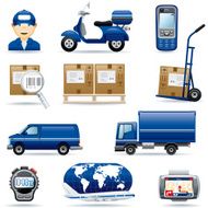 Icon Set Logistic N9