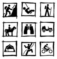 Outdoor pursuit icons N2