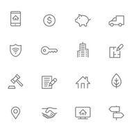 Icon Set Real Estate N5