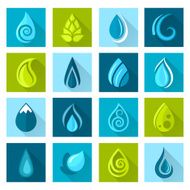 Water Drops Icons