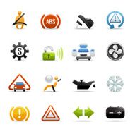 Color Icons - Car Control Symbols