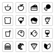 Cafe Menu Icons N2