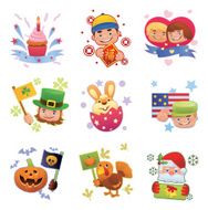 Holidays icons N5