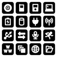 Mini Mobile Device Icons
