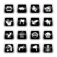 Supergloss Black Icons - Horror