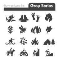 Summer Icons Four gray series N2