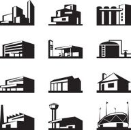Various types of construction