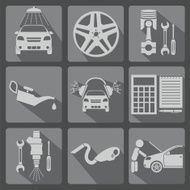 Set of car service icons N2