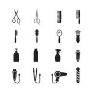 Barber Shop Icons N3