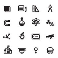 Education Icons set03 Black series Chill Icon3 N2
