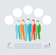 Busines People Infographics N2