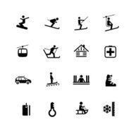 Ski resort Icons #7