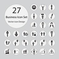 Business Icons Set Vector illustration N5