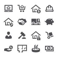 Real Estate Icons N53