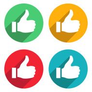 Thumb up icons - VECTOR