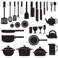 flat kitchen table for cooking in house design