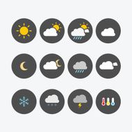 Weather Icons Simple Flat