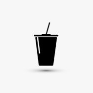 Vector black web icon on white background Eps10 N25
