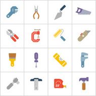 Hand Tool Icons &mdash; Poly Series