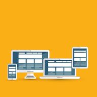 Responsive web design on various media devices