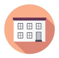 Flat Mansion Icon