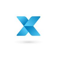 Letter X emblem icon design template elements N4