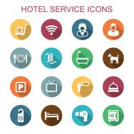 Hotel service icons N2