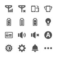 smart phone application icon set vector eps10 N6