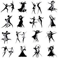 Ballroom and Latin Dancing Symbols
