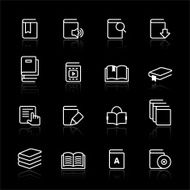 Books Information - Black Simple Icons