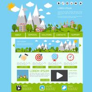 Eco website template