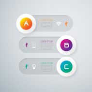 Infographics vector design template N14