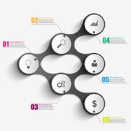 Infographics vector design template N15