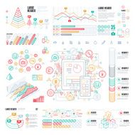Line UI Infographic Elements N3