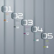 Infographics vector design template N18