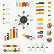 Set of infographic elements N9