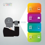 Infographics vector design template N19