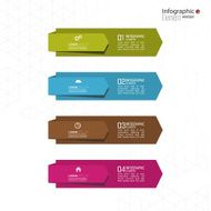 Comparative chart with templates for presentation N4