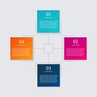 Vector colorful info graphics for your business presentations N30