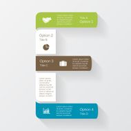 Vector business infographic diagram presentation N3